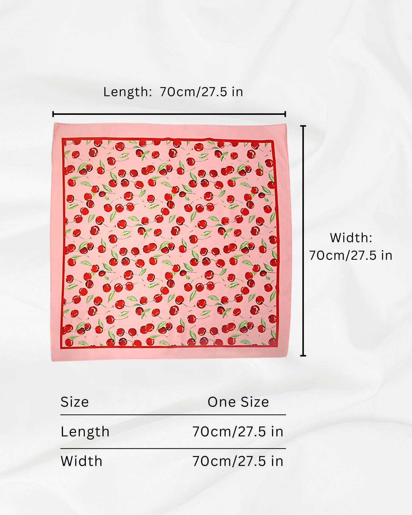 Cherry Print Scarf