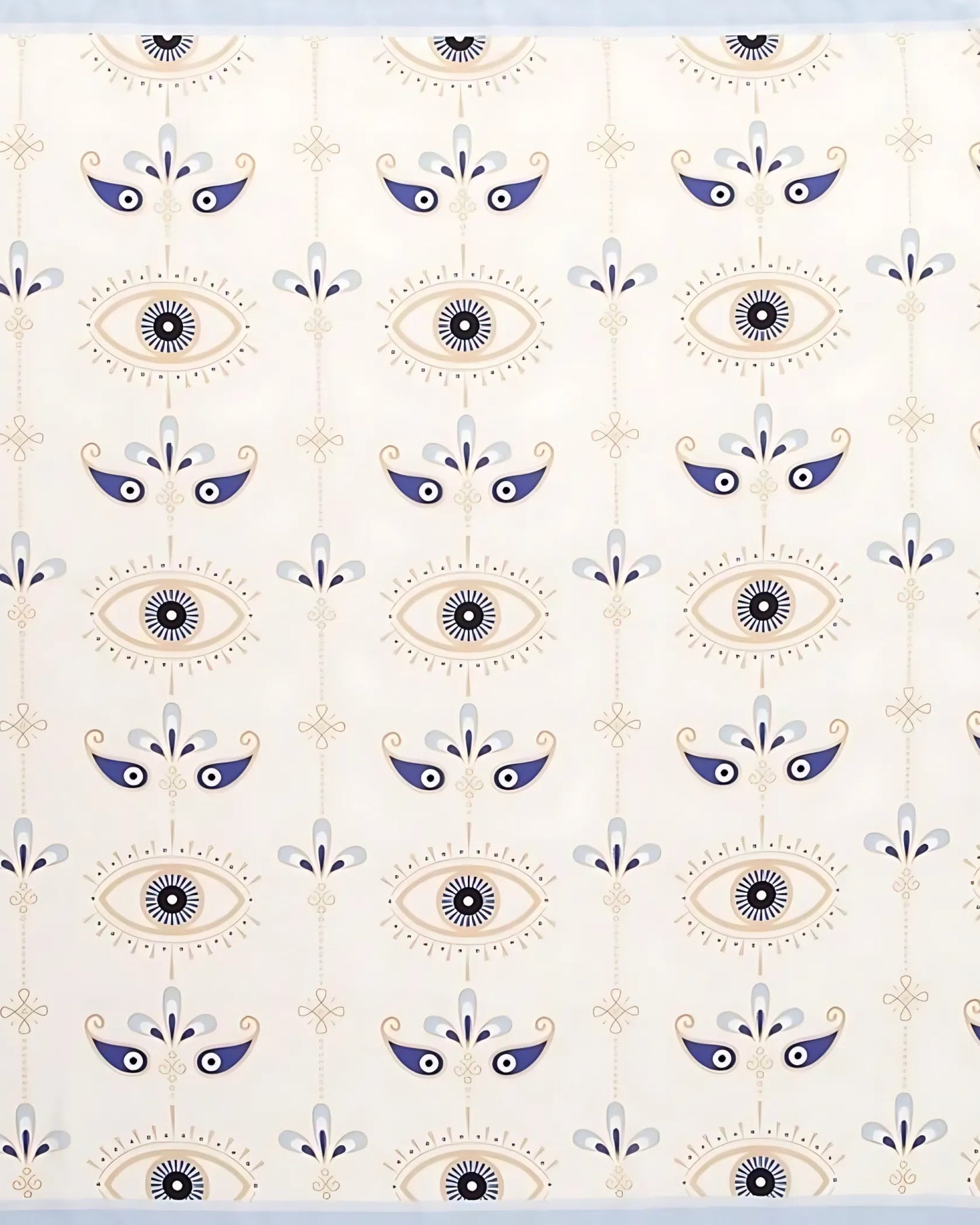 Evil Eye Silk Scarf