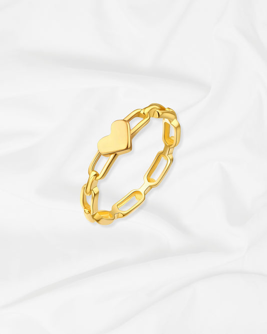 Heart of Gold Ring
